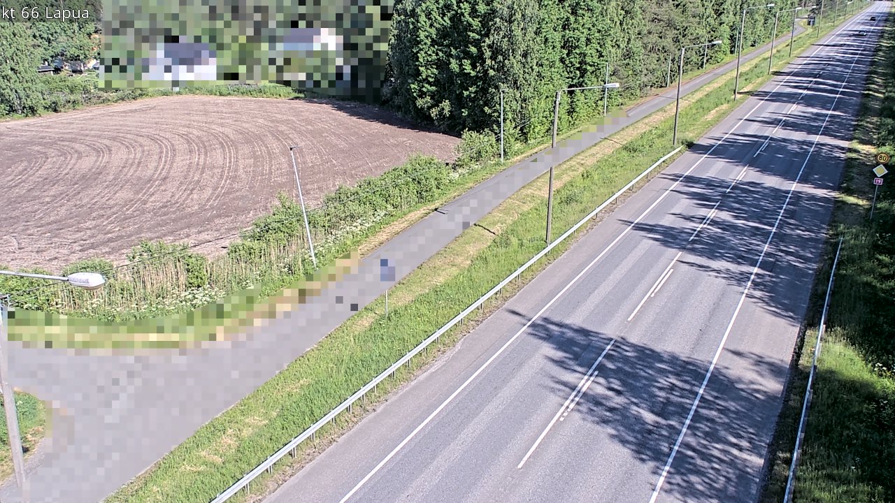 Weather Camera Image Väg 66 Lappo, Lapua, Etelä-Pohjanmaa