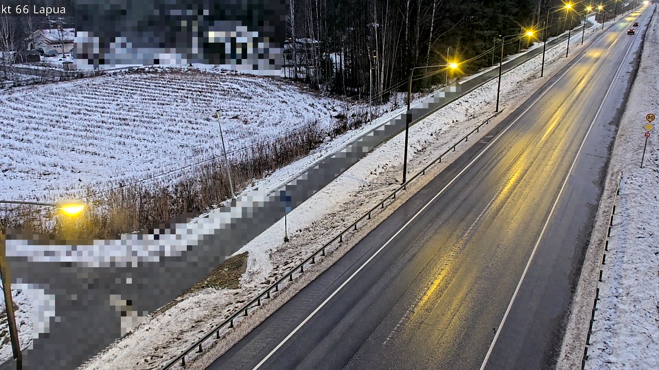 Weather Camera Image Road 66 Lapua, Lapua, Etelä-Pohjanmaa