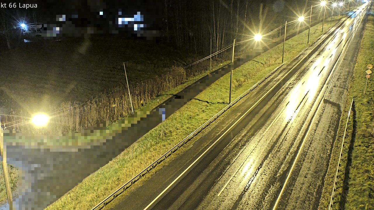 Weather Camera Image Väg 66 Lappo, Lapua, Etelä-Pohjanmaa