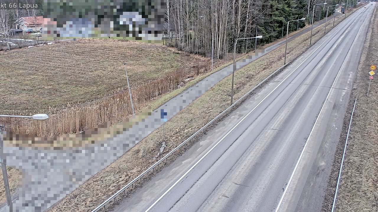 Weather Camera Image Väg 66 Lappo, Lapua, Etelä-Pohjanmaa