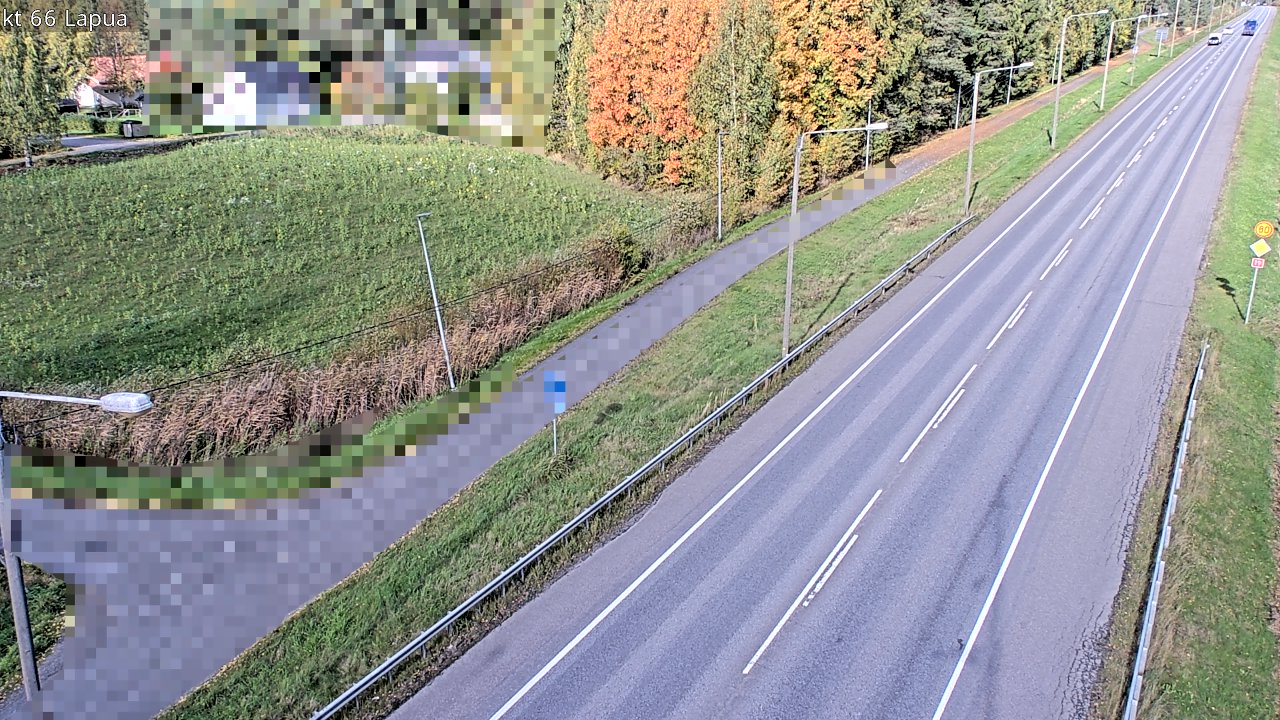 Weather Camera Image Väg 66 Lappo, Lapua, Etelä-Pohjanmaa
