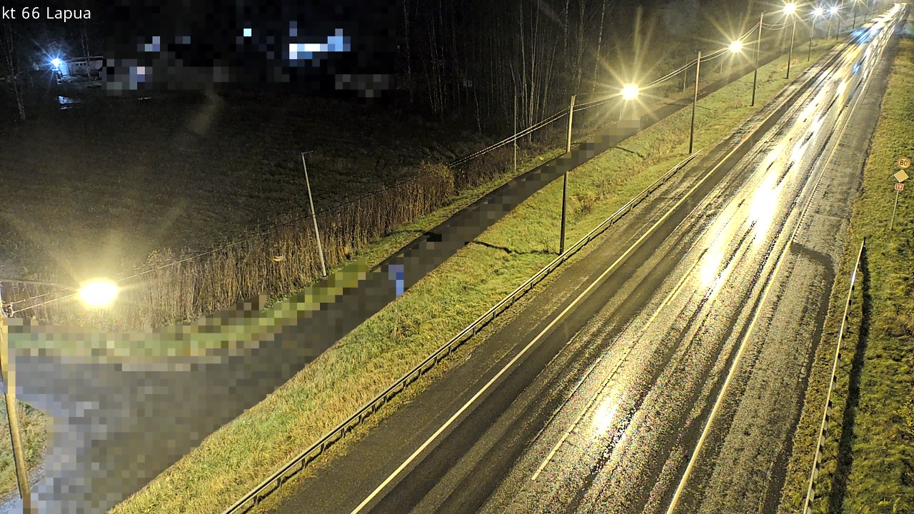 Weather Camera Image Väg 66 Lappo, Lapua, Etelä-Pohjanmaa