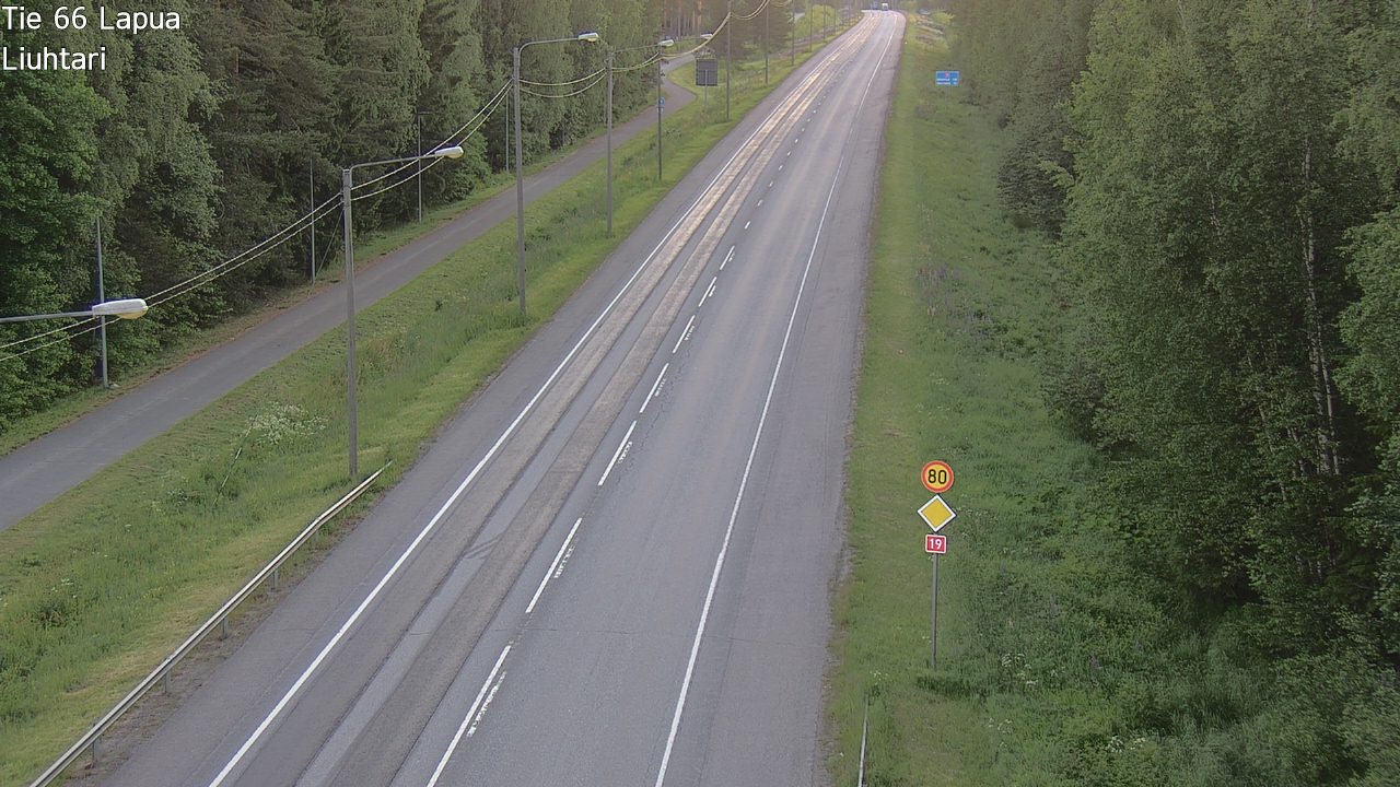 Weather Camera Image Road 66 Lapua, Lapua, Etelä-Pohjanmaa