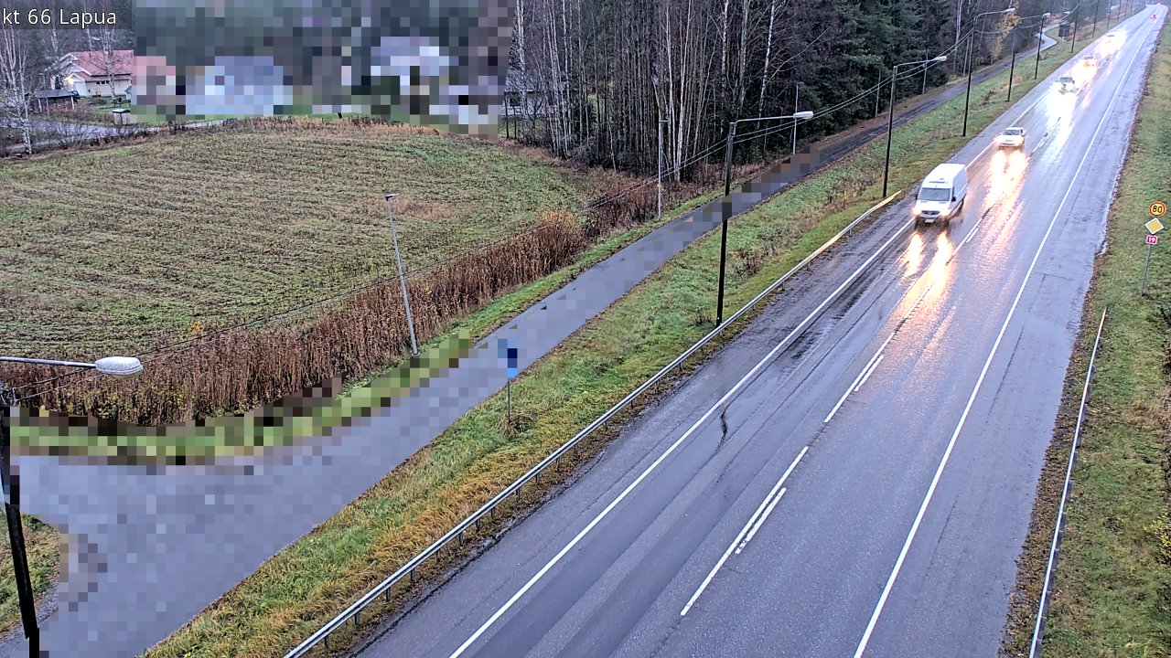 Weather Camera Image Väg 66 Lappo, Lapua, Etelä-Pohjanmaa
