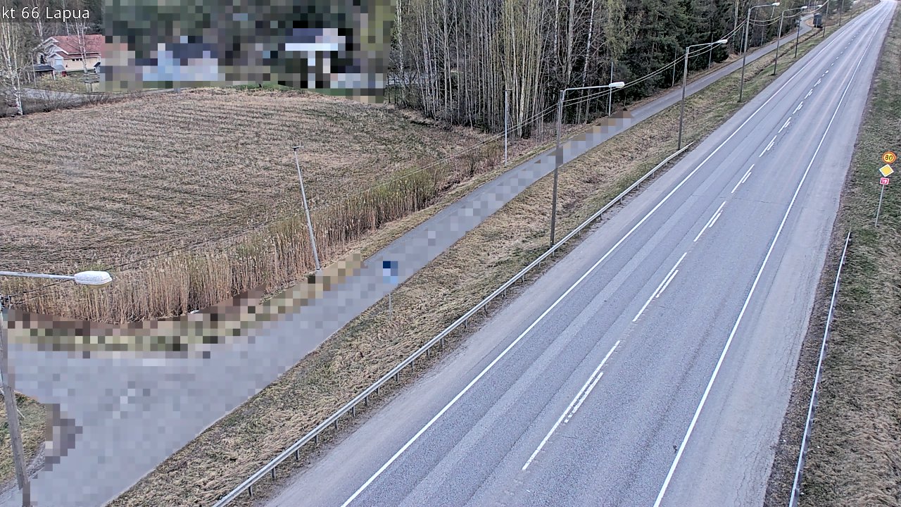 Weather Camera Image Väg 66 Lappo, Lapua, Etelä-Pohjanmaa