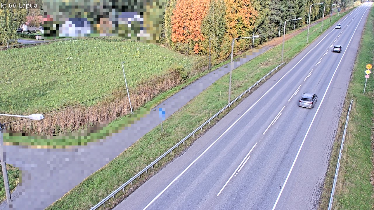 Weather Camera Image Väg 66 Lappo, Lapua, Etelä-Pohjanmaa