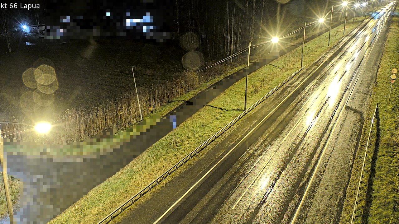 Weather Camera Image Väg 66 Lappo, Lapua, Etelä-Pohjanmaa