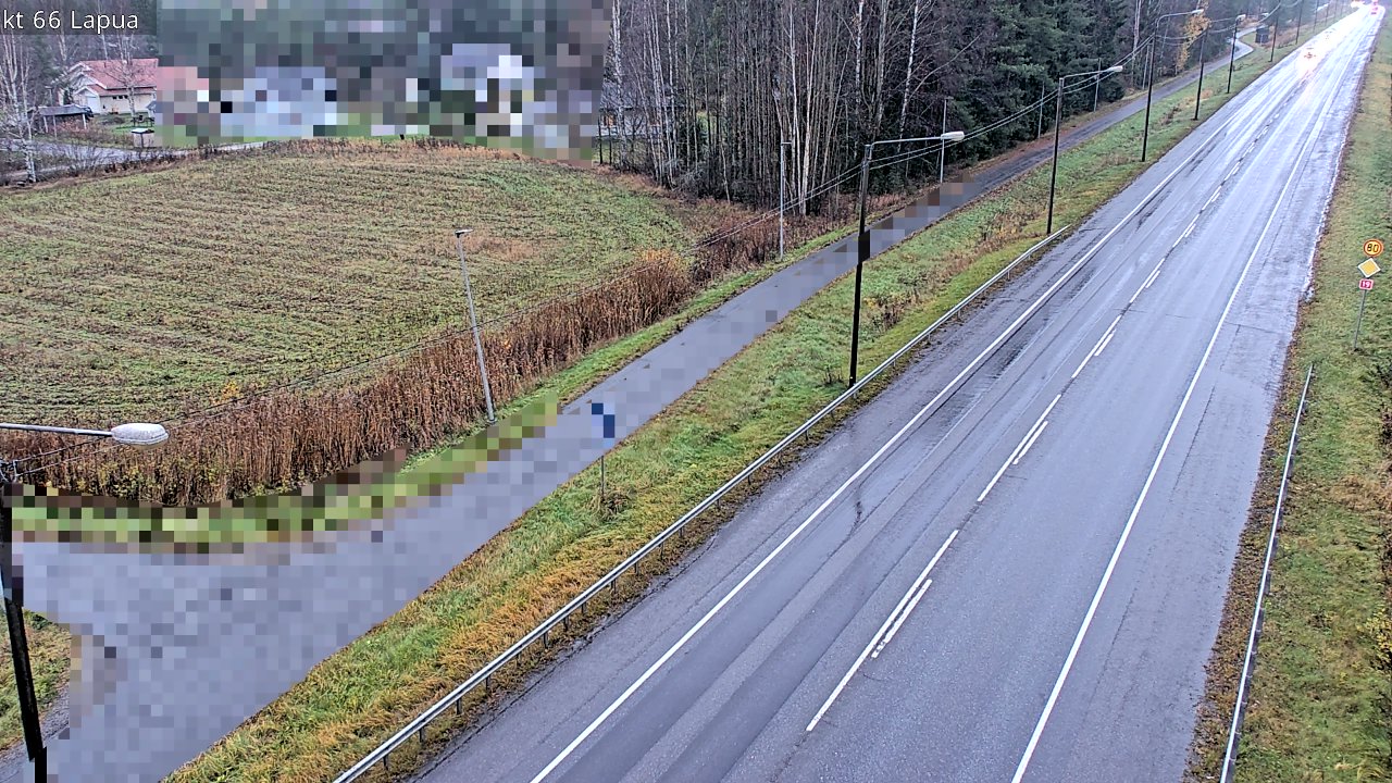 Weather Camera Image Väg 66 Lappo, Lapua, Etelä-Pohjanmaa