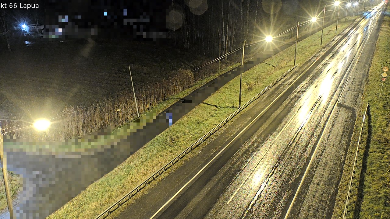 Weather Camera Image Väg 66 Lappo, Lapua, Etelä-Pohjanmaa