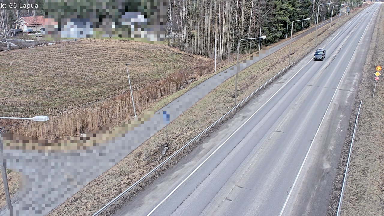 Weather Camera Image Road 66 Lapua, Lapua, Etelä-Pohjanmaa