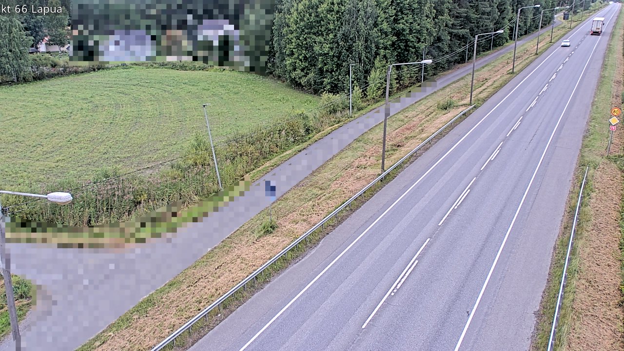 Weather Camera Image Road 66 Lapua, Lapua, Etelä-Pohjanmaa