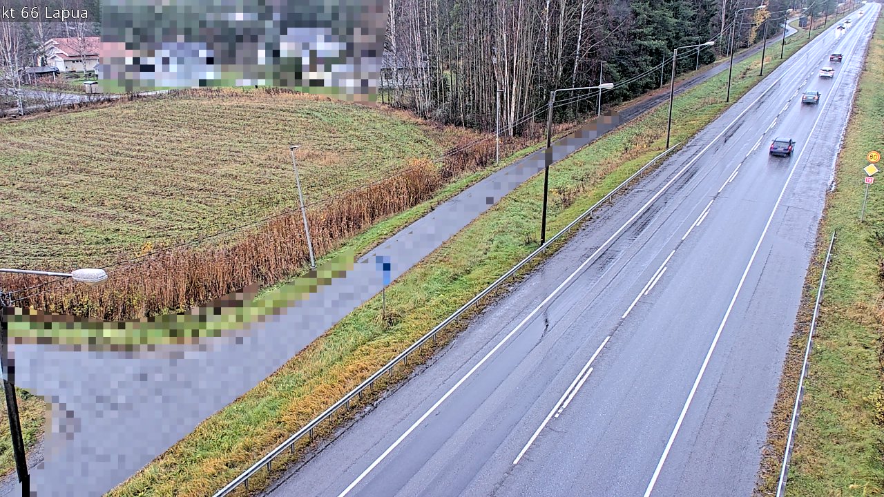 Weather Camera Image Väg 66 Lappo, Lapua, Etelä-Pohjanmaa
