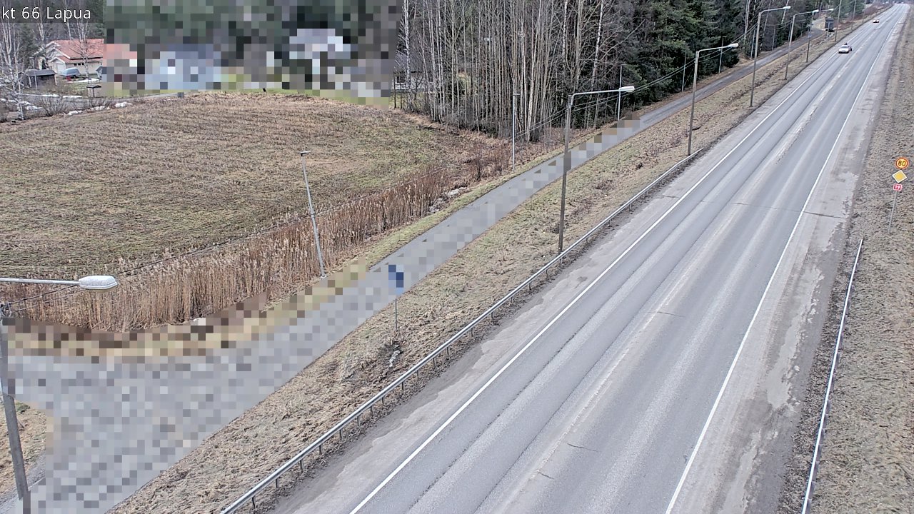 Weather Camera Image Road 66 Lapua, Lapua, Etelä-Pohjanmaa