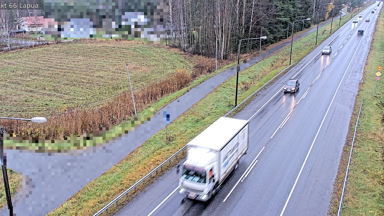 Weather Camera Image Väg 66 Lappo, Lapua, Etelä-Pohjanmaa