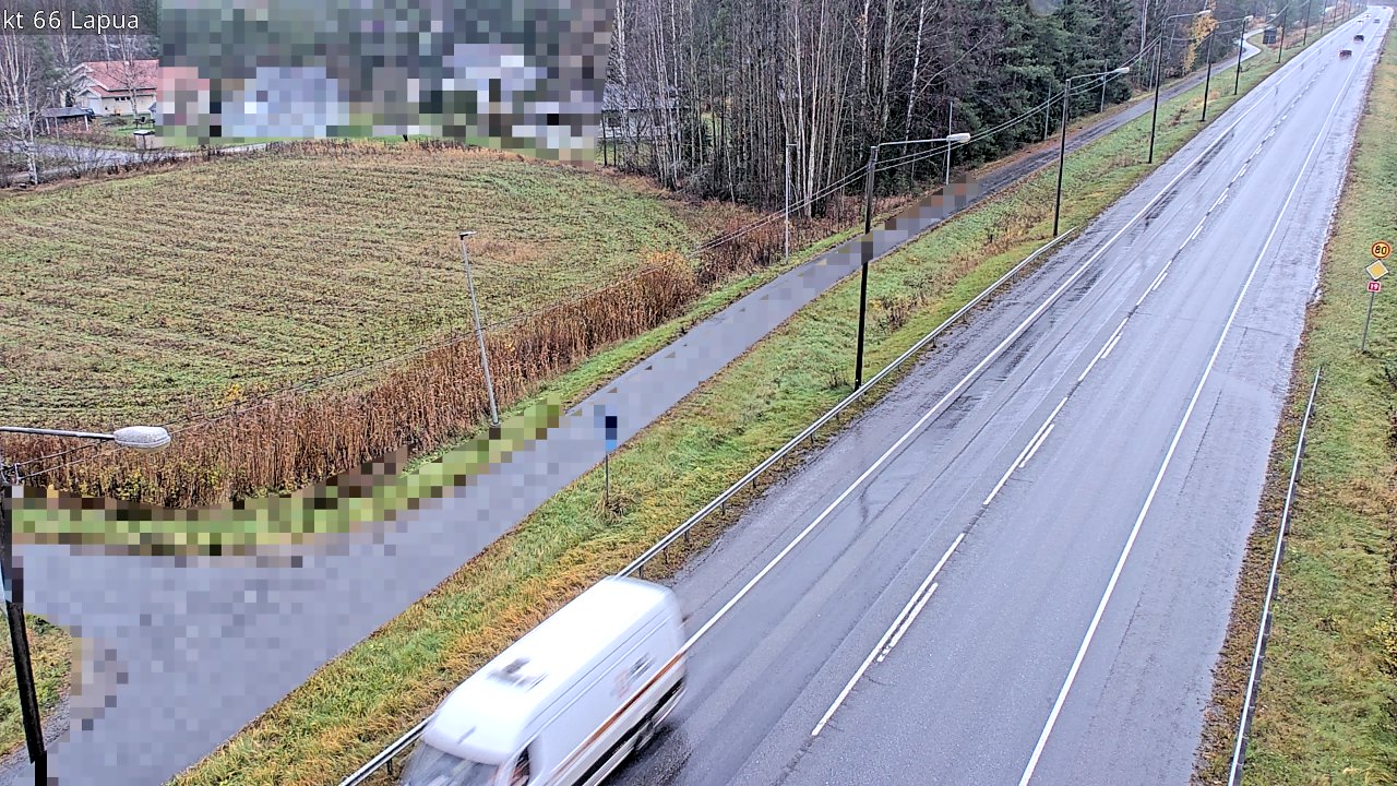 Weather Camera Image Väg 66 Lappo, Lapua, Etelä-Pohjanmaa