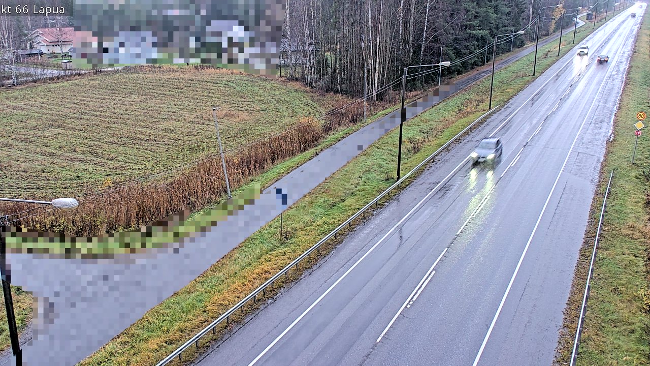 Weather Camera Image Väg 66 Lappo, Lapua, Etelä-Pohjanmaa