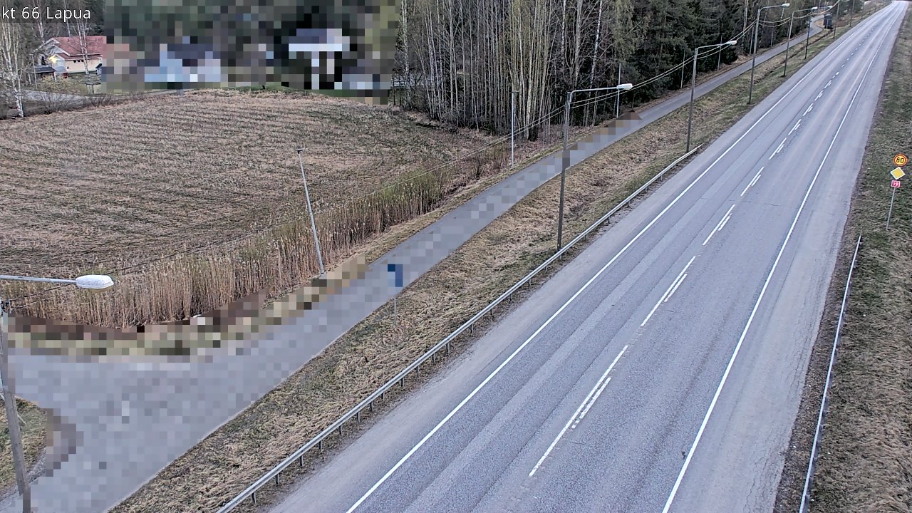 Weather Camera Image Väg 66 Lappo, Lapua, Etelä-Pohjanmaa