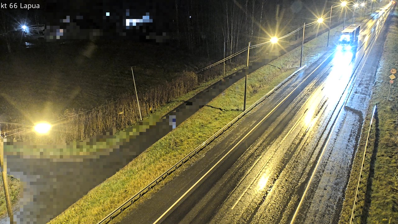Weather Camera Image Väg 66 Lappo, Lapua, Etelä-Pohjanmaa