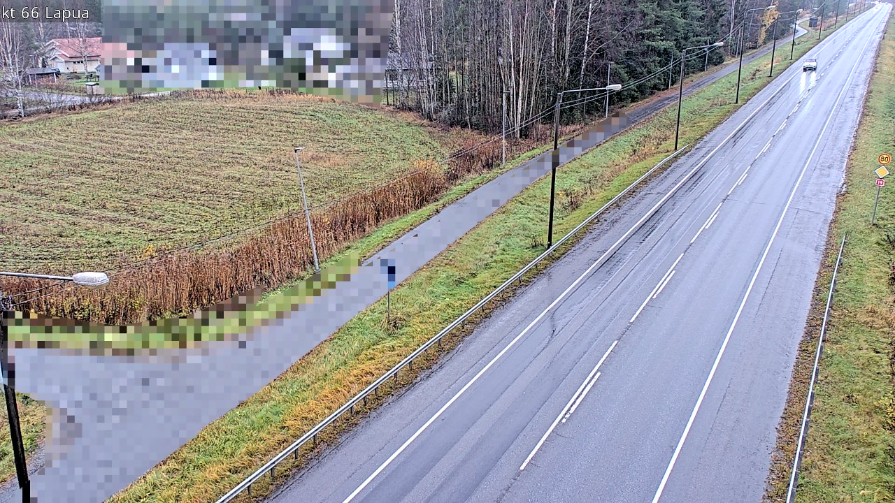 Weather Camera Image Väg 66 Lappo, Lapua, Etelä-Pohjanmaa