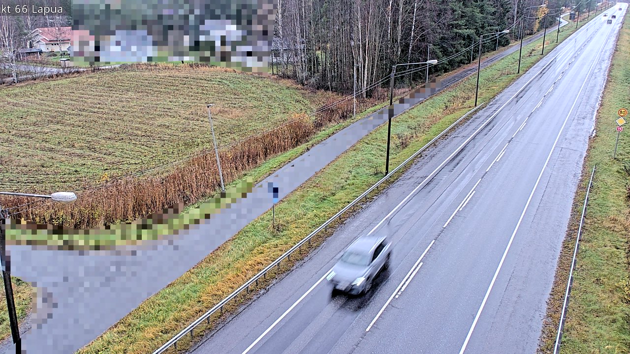 Weather Camera Image Väg 66 Lappo, Lapua, Etelä-Pohjanmaa