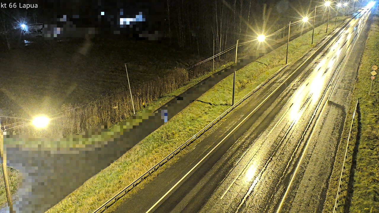 Weather Camera Image Väg 66 Lappo, Lapua, Etelä-Pohjanmaa