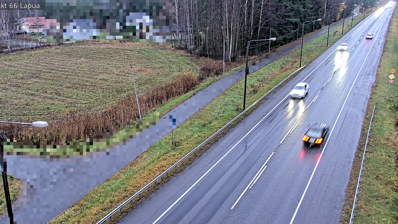 Weather Camera Image Väg 66 Lappo, Lapua, Etelä-Pohjanmaa