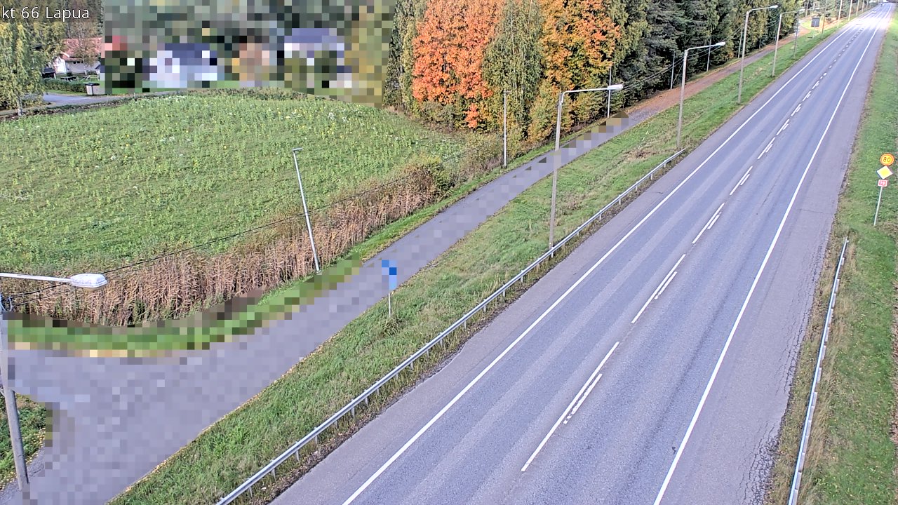 Weather Camera Image Väg 66 Lappo, Lapua, Etelä-Pohjanmaa