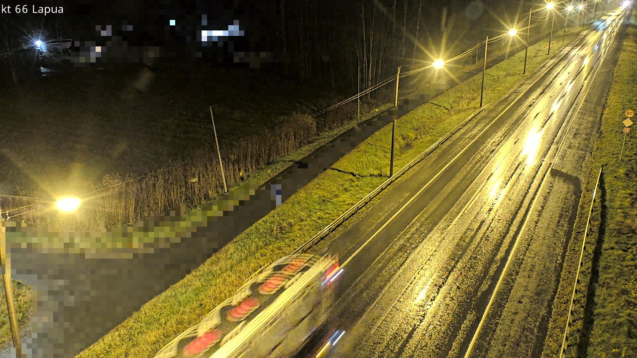 Weather Camera Image Väg 66 Lappo, Lapua, Etelä-Pohjanmaa