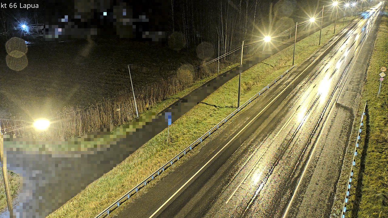 Weather Camera Image Väg 66 Lappo, Lapua, Etelä-Pohjanmaa