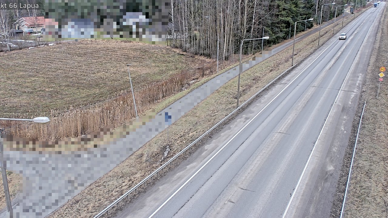 Weather Camera Image Väg 66 Lappo, Lapua, Etelä-Pohjanmaa