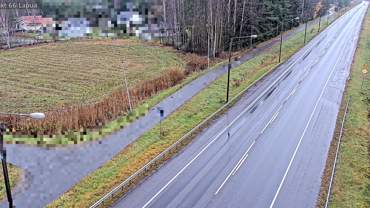 Weather Camera Image Väg 66 Lappo, Lapua, Etelä-Pohjanmaa