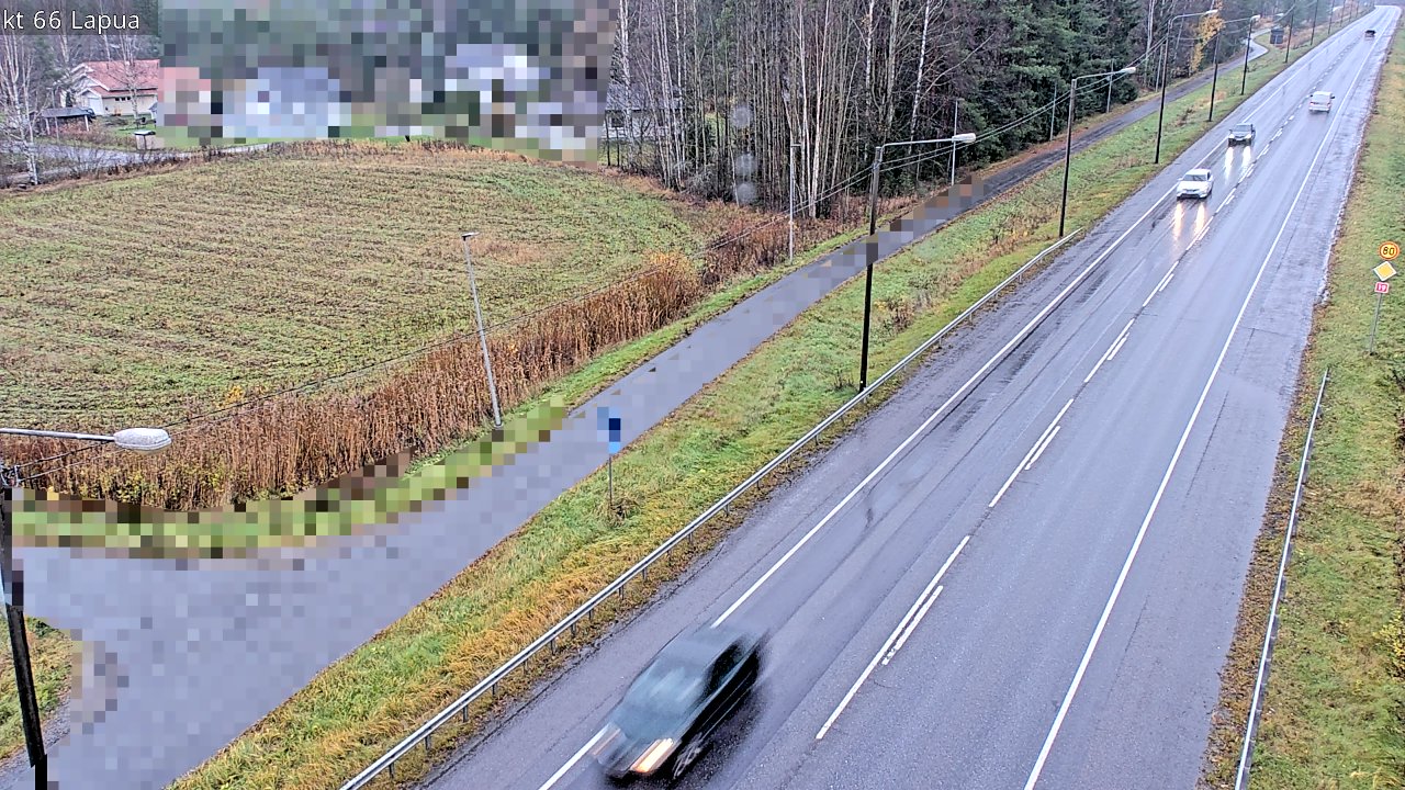 Weather Camera Image Väg 66 Lappo, Lapua, Etelä-Pohjanmaa