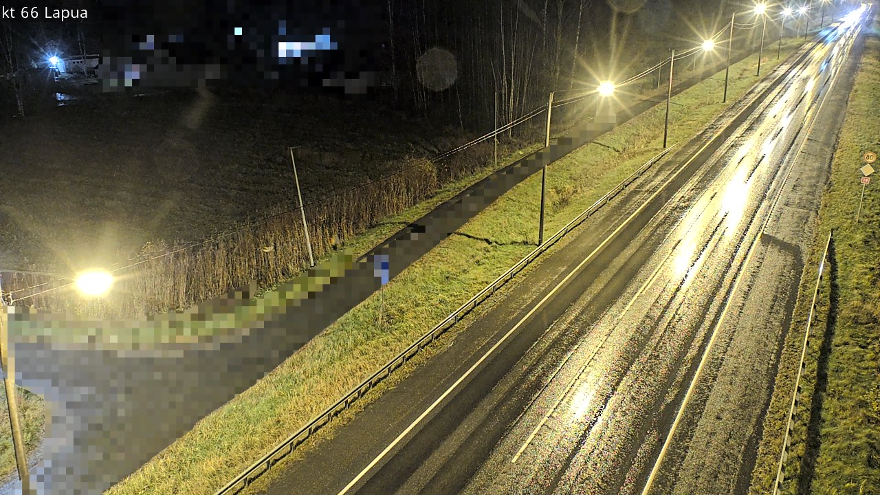 Weather Camera Image Väg 66 Lappo, Lapua, Etelä-Pohjanmaa
