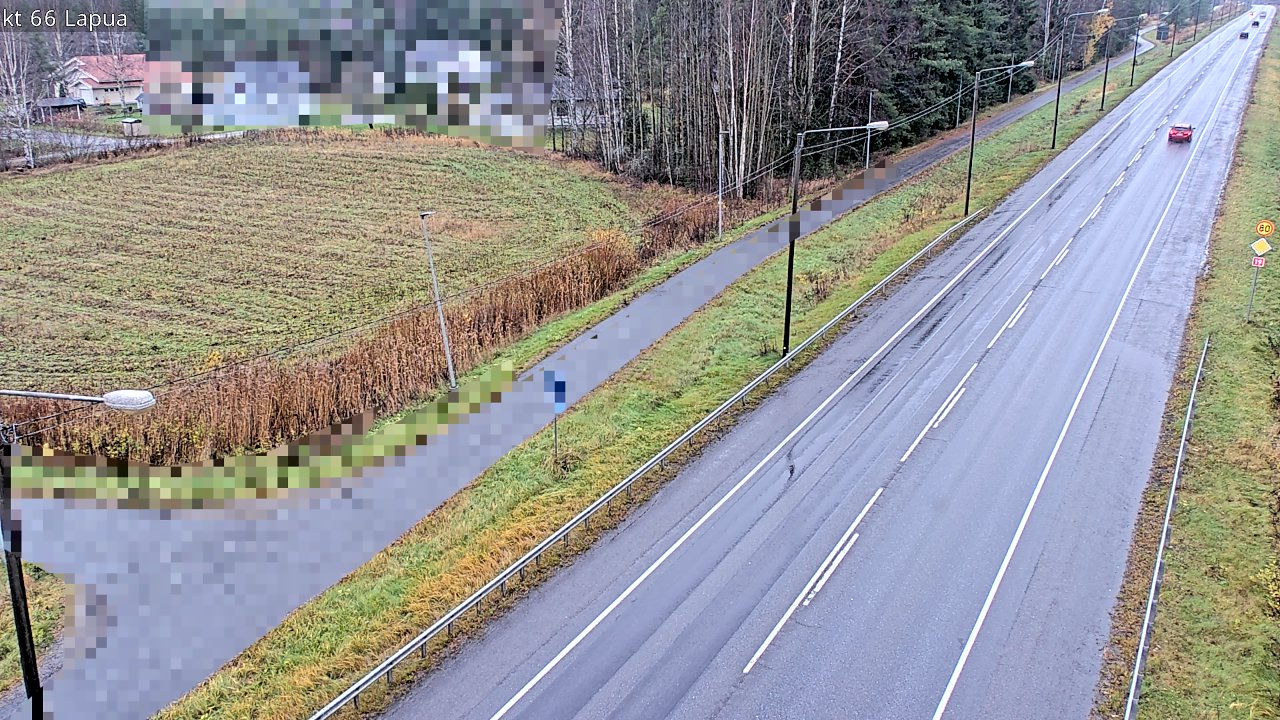 Weather Camera Image Väg 66 Lappo, Lapua, Etelä-Pohjanmaa