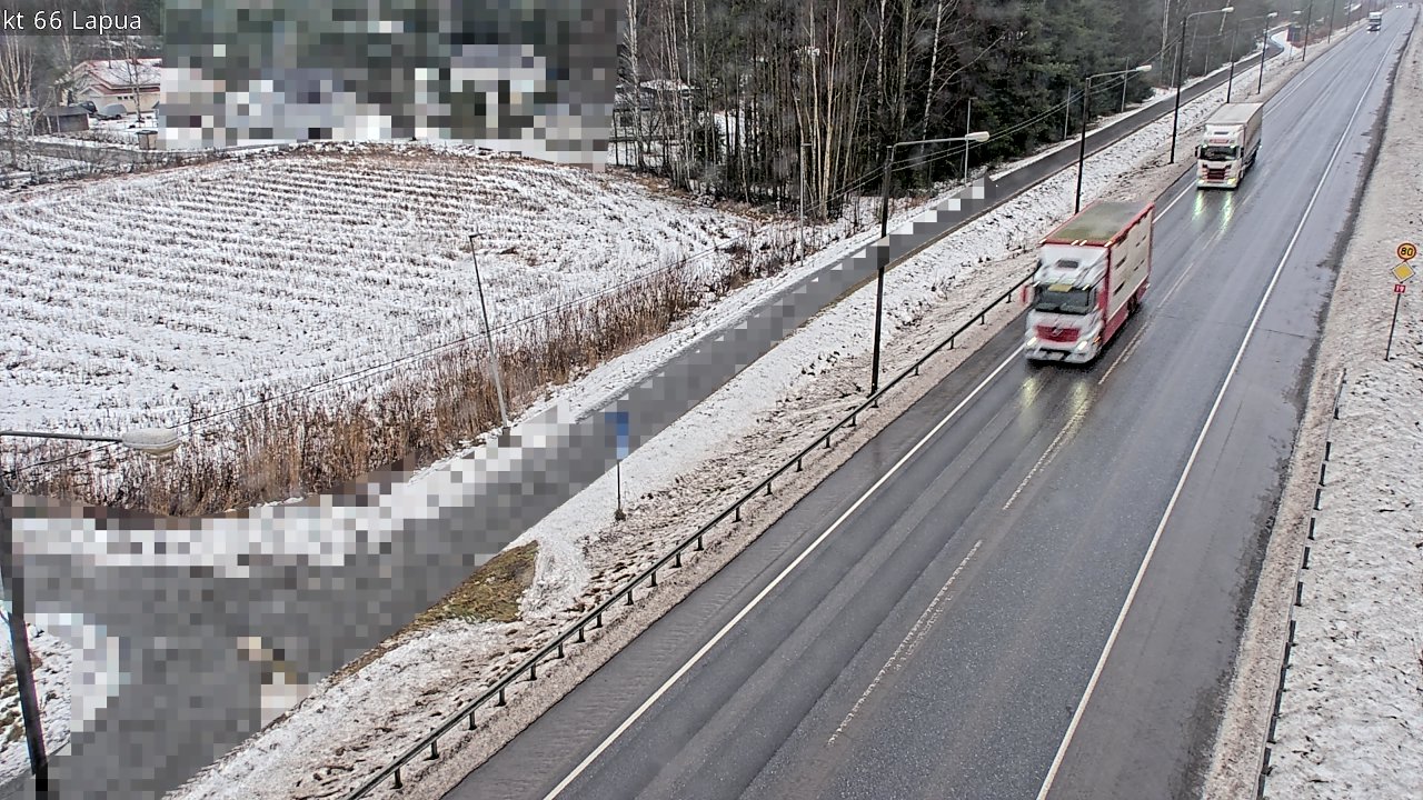 Weather Camera Image Road 66 Lapua, Lapua, Etelä-Pohjanmaa