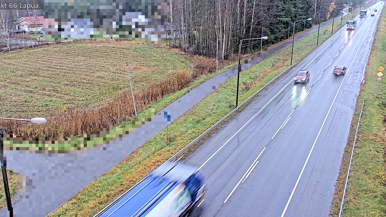 Weather Camera Image Väg 66 Lappo, Lapua, Etelä-Pohjanmaa