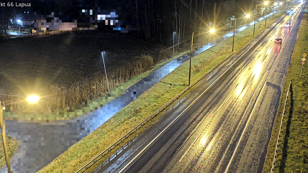 Weather Camera Image Väg 66 Lappo, Lapua, Etelä-Pohjanmaa