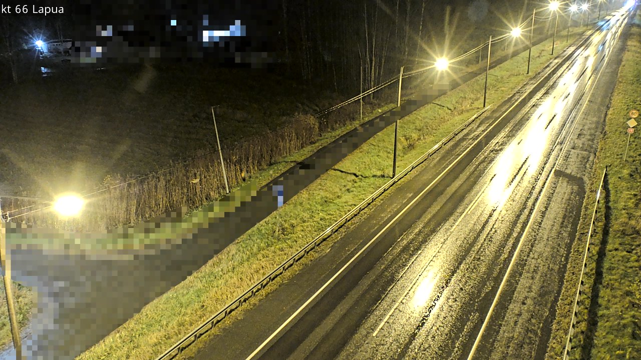 Weather Camera Image Väg 66 Lappo, Lapua, Etelä-Pohjanmaa