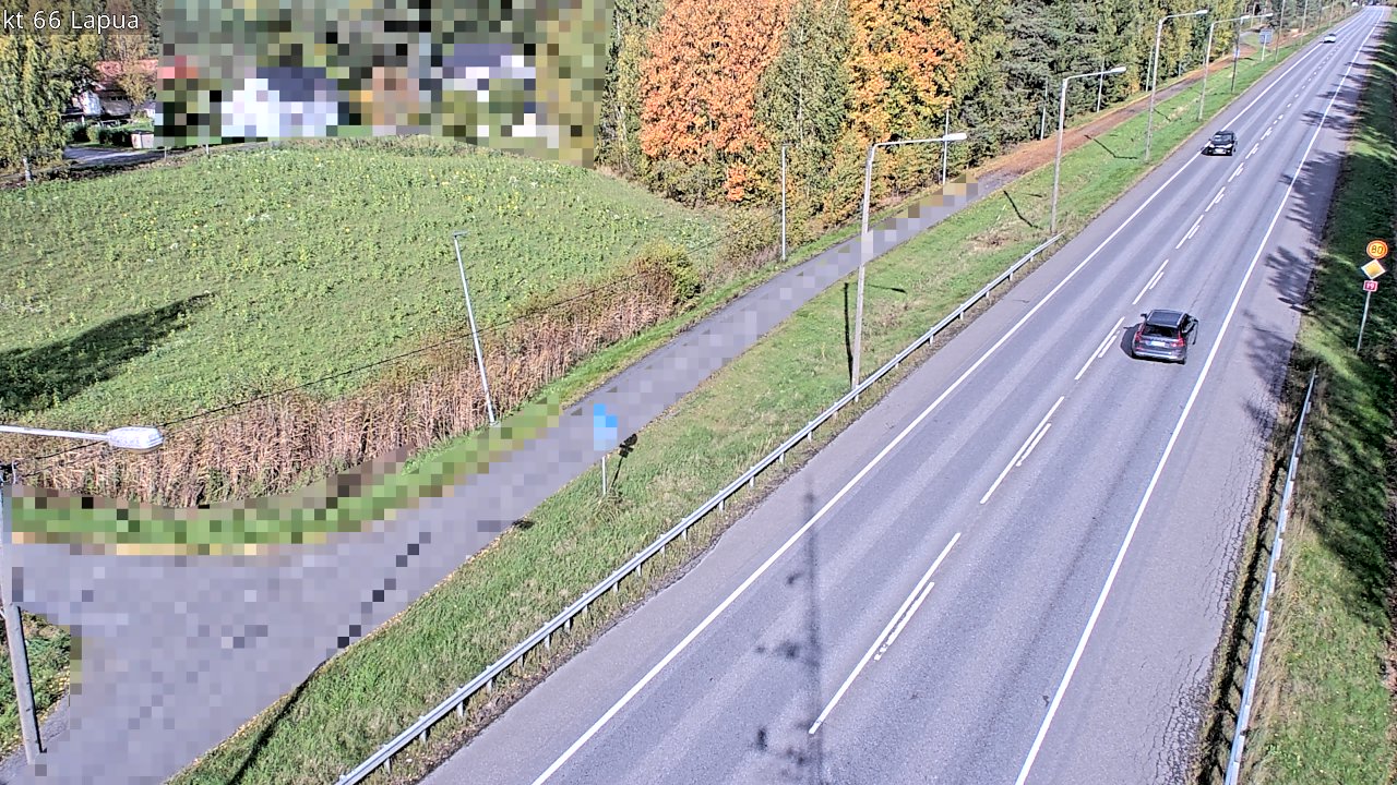 Weather Camera Image Väg 66 Lappo, Lapua, Etelä-Pohjanmaa