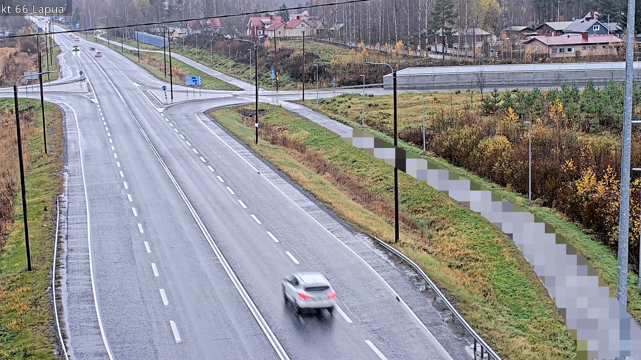 Weather Camera Image Väg 66 Lappo, Lapua, Etelä-Pohjanmaa