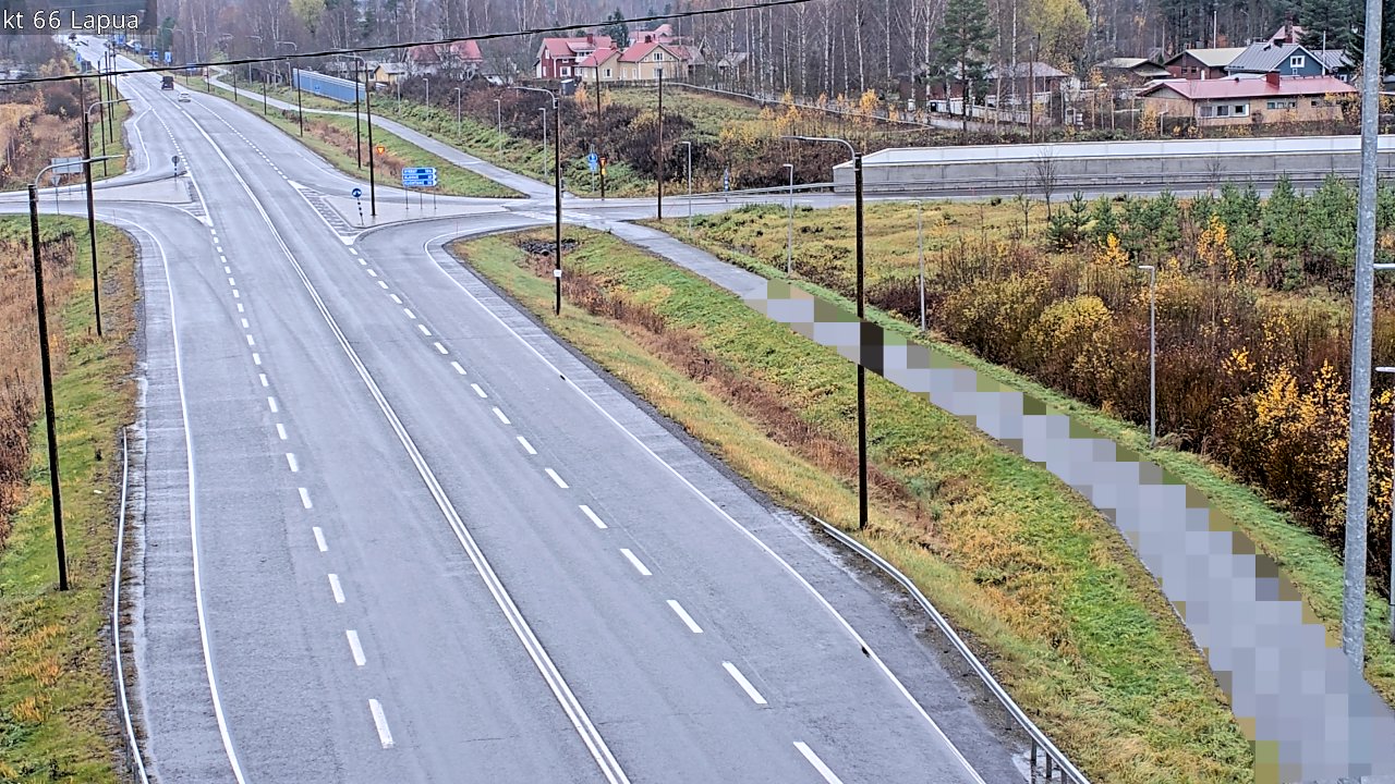 Weather Camera Image Väg 66 Lappo, Lapua, Etelä-Pohjanmaa