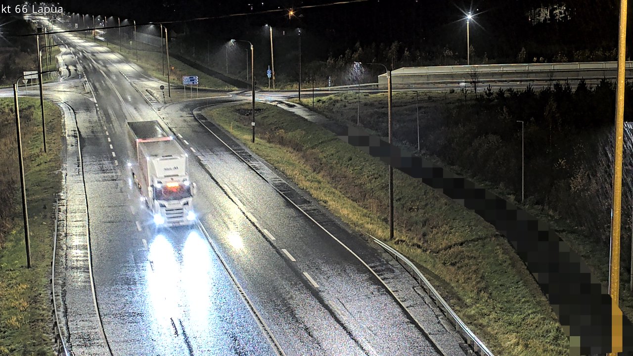 Weather Camera Image Väg 66 Lappo, Lapua, Etelä-Pohjanmaa