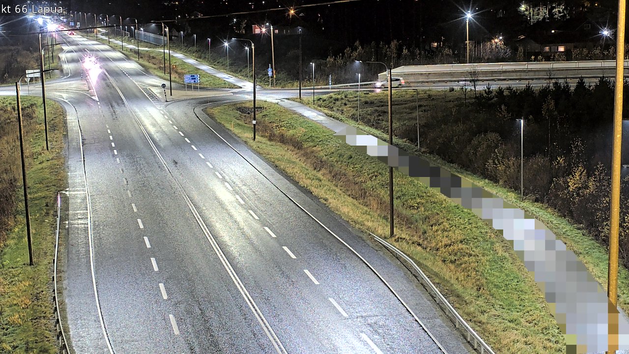 Weather Camera Image Väg 66 Lappo, Lapua, Etelä-Pohjanmaa
