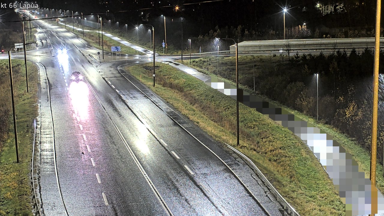 Weather Camera Image Väg 66 Lappo, Lapua, Etelä-Pohjanmaa