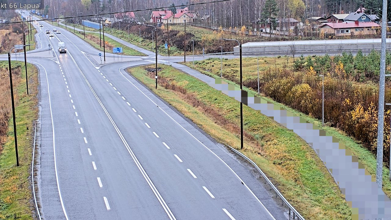 Weather Camera Image Väg 66 Lappo, Lapua, Etelä-Pohjanmaa