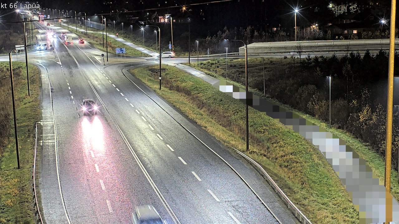 Weather Camera Image Väg 66 Lappo, Lapua, Etelä-Pohjanmaa