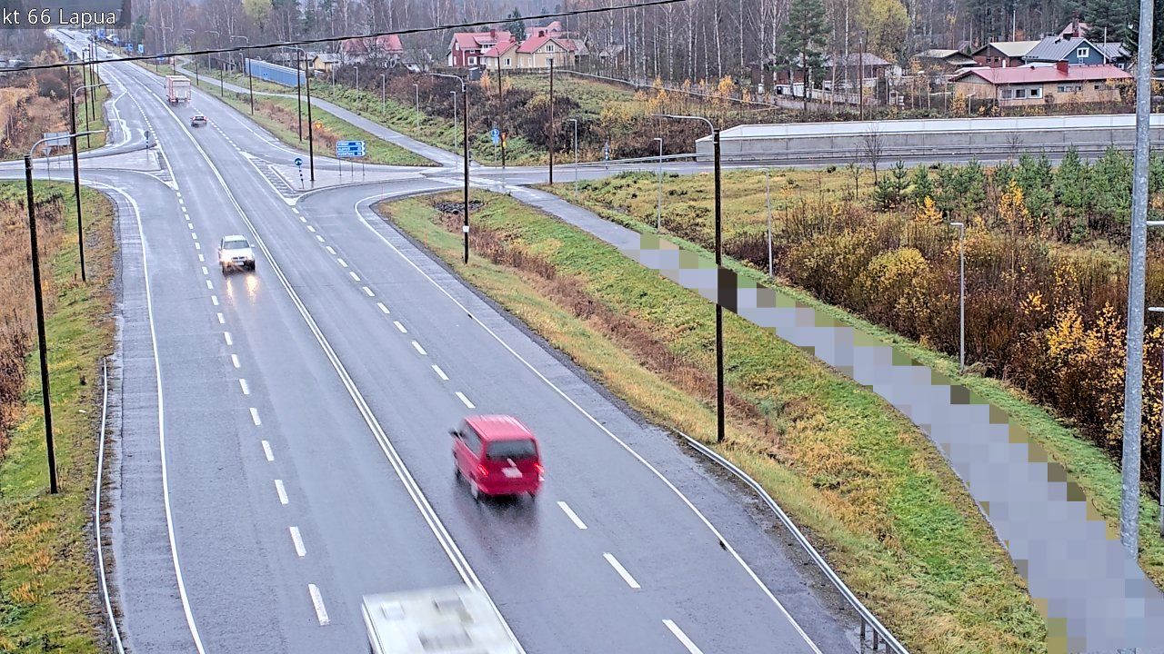 Weather Camera Image Väg 66 Lappo, Lapua, Etelä-Pohjanmaa