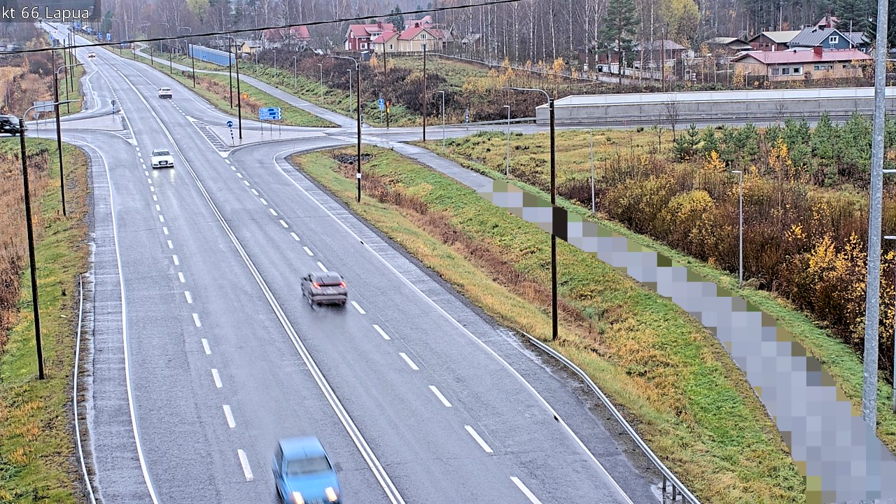 Weather Camera Image Väg 66 Lappo, Lapua, Etelä-Pohjanmaa