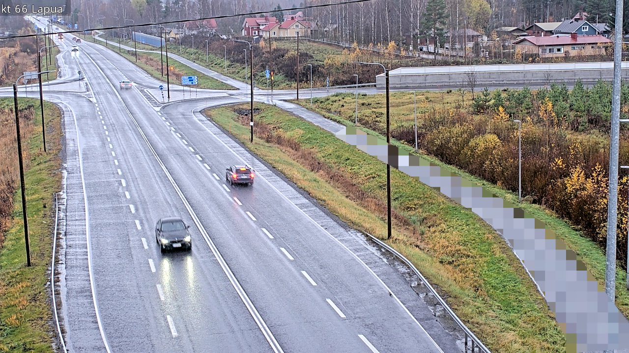 Weather Camera Image Väg 66 Lappo, Lapua, Etelä-Pohjanmaa