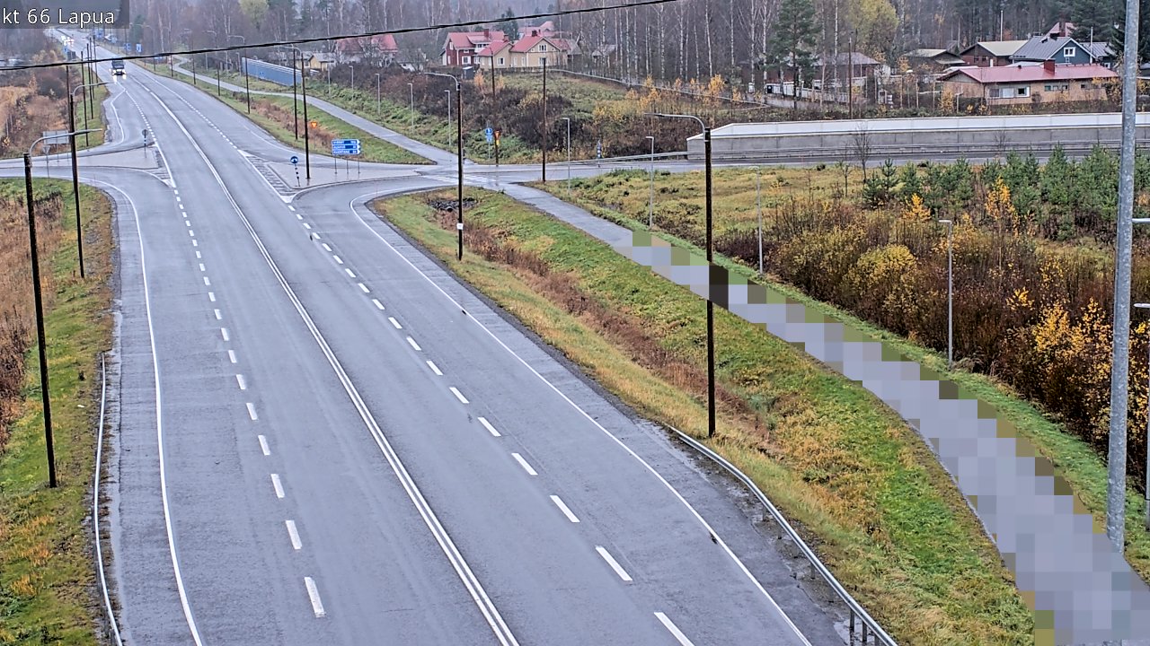 Weather Camera Image Väg 66 Lappo, Lapua, Etelä-Pohjanmaa